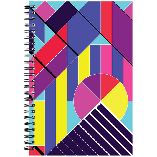 Retro 80s Spiral notebook