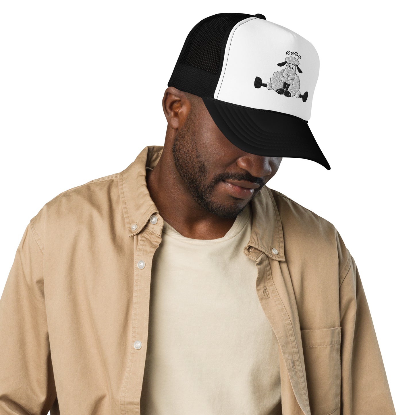 Dizzy Sheep Foam trucker hat